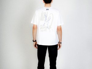 &quot;BROKEN-ALIVE&quot; TEE (BRIGHT BLUE)